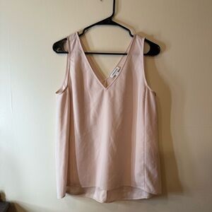 Nordstrom Pink Relaxed Sleeveless Tank Top